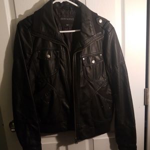 Pleather jacket